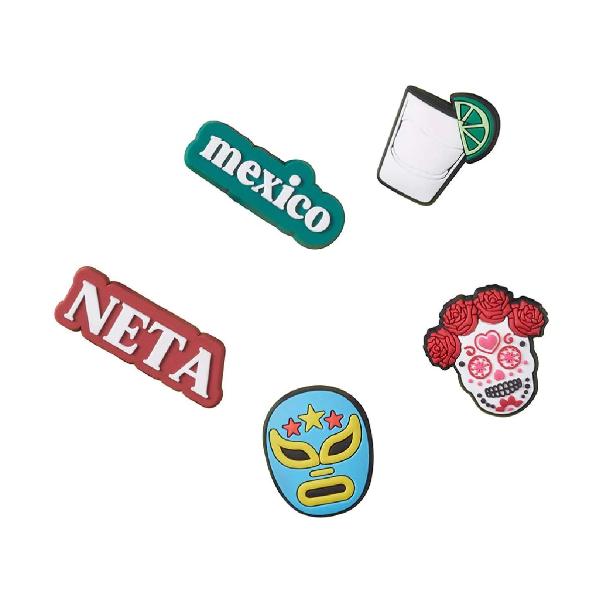 JIBBITZ CROCS MEXICO WNDRLST 5 PACK KingsShoesNomada