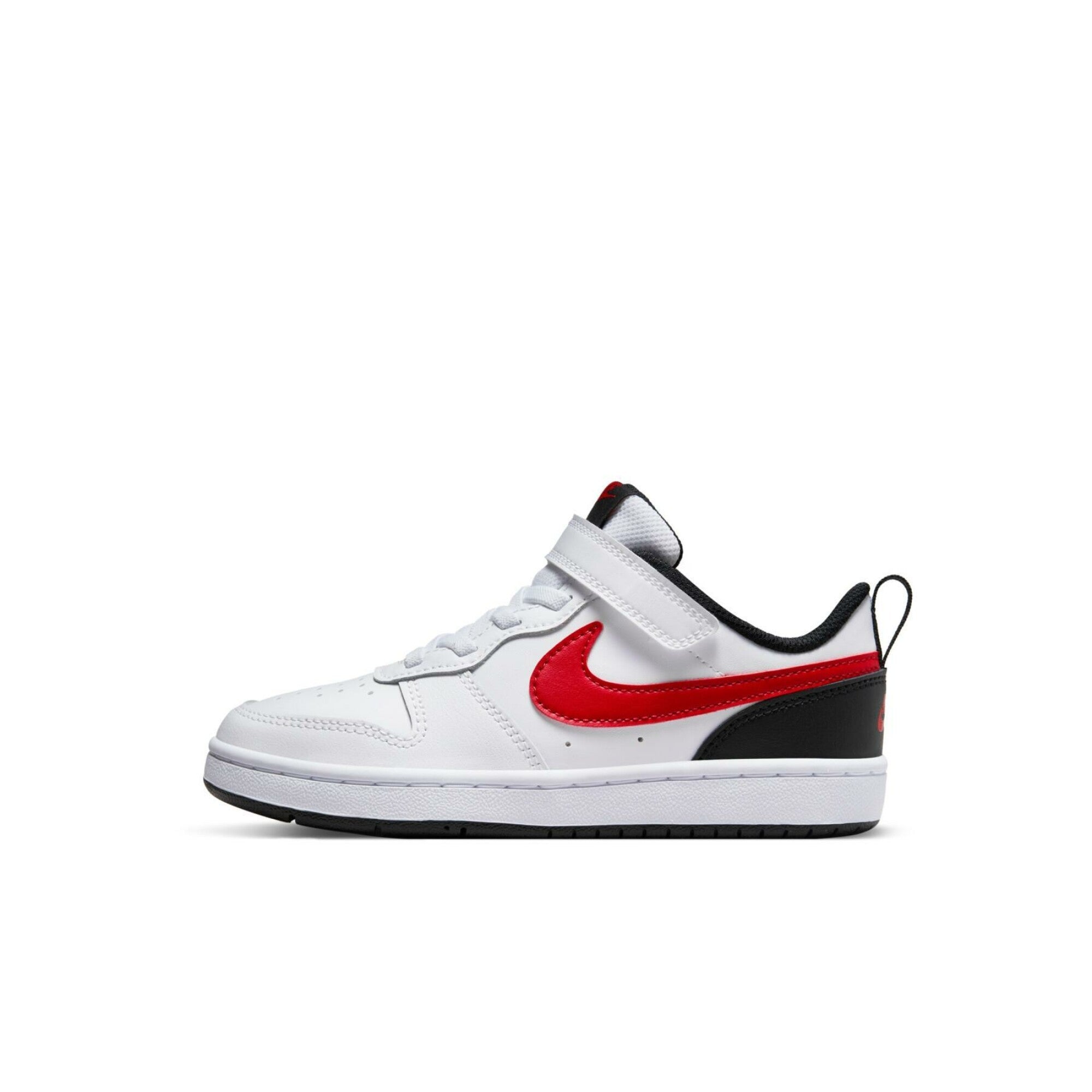 Tenis Nike Rojos Con Blanco TENIS NIKE COURT BOROUGH LOW BLANCO/ROJO