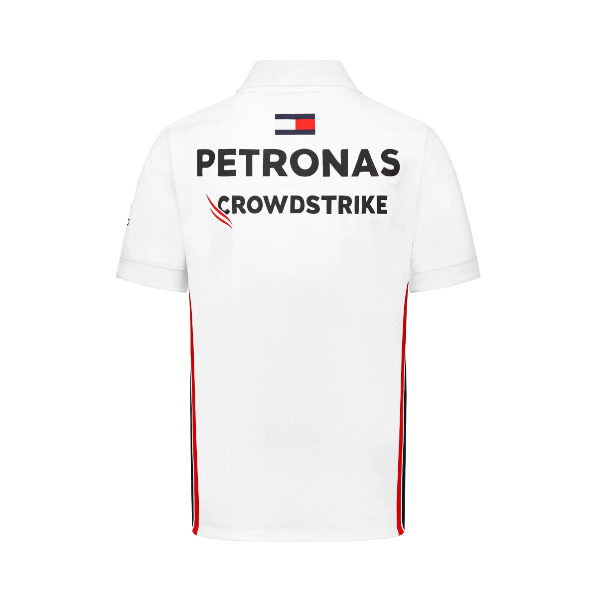 Pack De 3 Patches à Repasser Mercedes Petronas F1 - Rouge, Noir, Blanc - 7,6 Cm